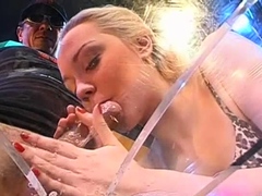 Stunning darling gives wet oral pleasure with excellent fuck